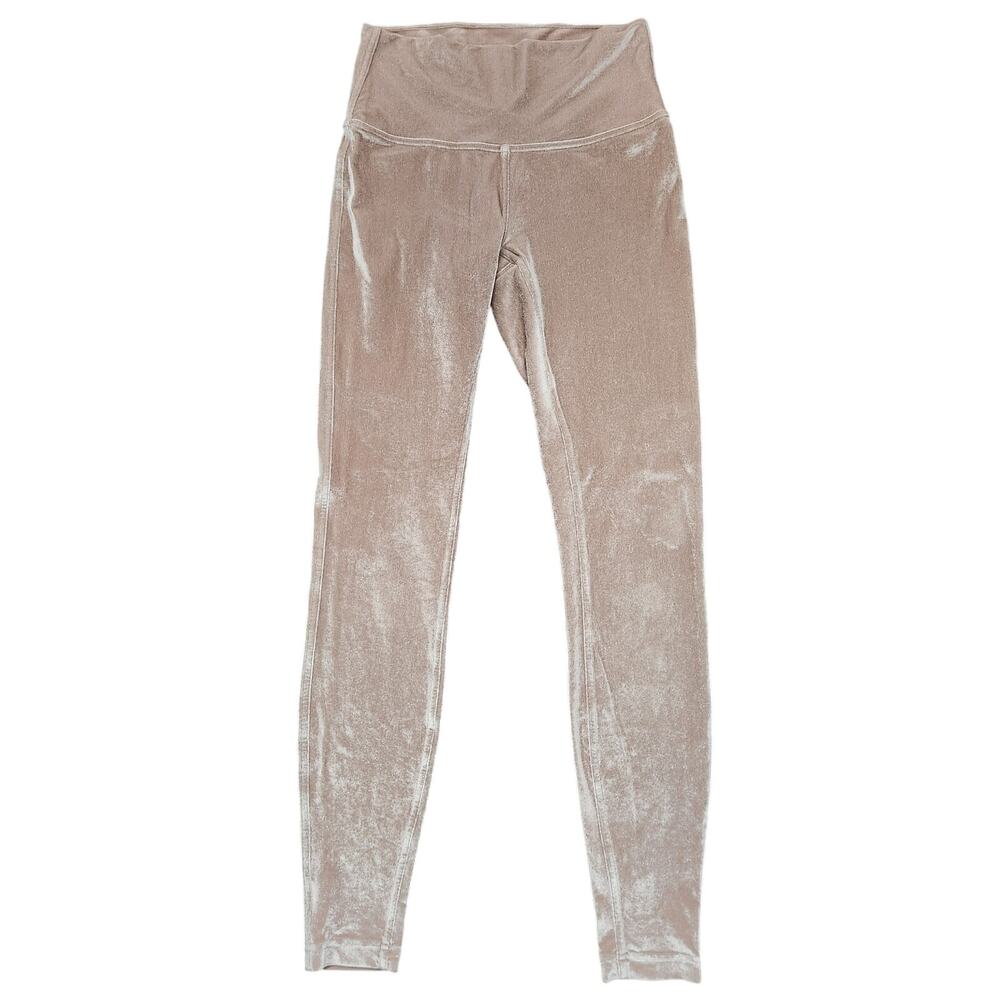 Lululemon Wunder Lounge HR Tight 28" Velvet Pink Size 6